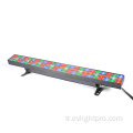 72 * 3 W RGBWA Duvar Yıkayıcı LED Bar Işık